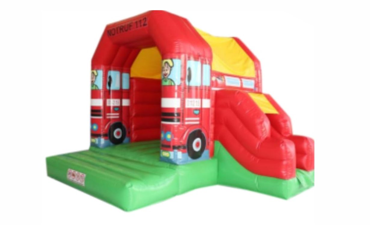 Feuerwehr (gr.) mit Rutsche